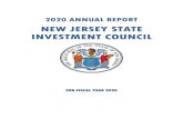 2020 ANNUAL REPORT...2 NJ STATE INVESTMENT COUNCIL ANNUAL REPORT 2020 New Jersey State Investment Council 50 West State Street, 9th Floor P.O. Box 290 Trenton, N.J. 08625 January 27,