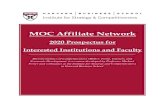 MOC Affiliate Network - Michael Porter › Documents › courses › MOC Affiliate Prospectus 2020.pdfMOC Affiliate Network 2020 Prospectus for Interested Institutions and Faculty