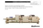 Water-Cooled Centrifugal Chiller With Oil-Free Magnetic ... · Cooling towers used with McQuay centrifugal chiller s are normally selected for condenser water inlet w ater temperatures