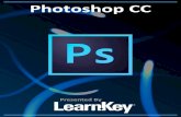 Photoshop CC - Doral Academy Preparatory School...2018/03/08  · Photoshop CC First Edition LearnKey provides self-paced training courses and online learning solutions to education,
