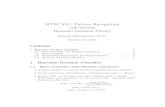 MTSC 852 - Pattern Recognition Lab Session Bayesian ...MTSC 852 - Pattern Recognition Lab Session Parametric Estimation Sokratis Makrogiannis, Ph.D. October 15, 2015 Contents 1 Maximum