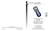 Pocket Tach 99 (PT99)monarchserver.com › Files › pdf › manuals › 1071-4837-315R_PT99 combo.pdf1071-4837-S11R 1071-4837-315R-0311. SAFEGUARDS AND PRECAUTIONS WARNING - This