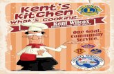 Kitcheenn Kent’’ss e What’s Cooking ookin · Please send District Mail To: Lion Lesley Lyons Cabinet Secretary, District 201Q1 PO Box 4767, ... I am now seeking sponsorship