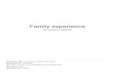 Family experience - repository.um-surabaya.ac.idrepository.um-surabaya.ac.id/.../01HASIL_CEK_PLAGIASI_USWATUN_HA… · by Uswatun Hasanah Submission date: 17-Oct-2019 03:05PM (UTC+0700)