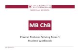 Clinical Problem Solving Term 1...CS8.4 Case Study: No energy. .....81 . Clinical Problem Solving Term 1 Workbook Table of Contents ... Clinical Problem Solving Term 1 Workbook Introduction