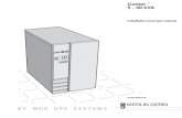 MERLIN GERIN...Merlin Gerin by MGE UPS SYSTEMS Comet installation and user manual: E-6761200XT/FA 1.1 introduction to Comet safety information A configuration sheet, included with