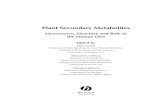 Plant Secondary Metabolites - download.e-bookshelf.de › download › 0000 › 5828 › ...proanthocyanidins 19 1.3.2.5 Stilbene biosynthesis 19 1.4 Genetic engineering of the ﬂavonoid