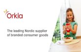 The leading Nordic supplier of branded consumer goods · 2020. 9. 14. · Branded Consumer Goods: Strong Nordic presence accounting for ~70% of sales 3 Geographical spread of sales