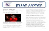 Bimonthly publication of the JAN/FEB 2019 VOL 22 ISSUE 6 BLUE … · 2014. 1. 6. · Wilson's dozens of albums included a celebrated collaboration with Cannonball Adderley, "Nancy