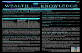 WINTER 2020 WEALTH OF KNOWLEDGE...WEALTH OF KNOWLEDGE newsletter covering the wealth continuum Looking Ahead to Filing 2020 Income Taxes It’s a busy time. But it’s not too soon