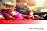 Bring The Sun Home - Distributor of solar panels, solar inverters | … · Comfort and savings with our residential and commercial inverters . Highest Efficiency up to 98.3% Export