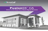 Fusion5S CA - Surecall · SureCall 48346 ilmont Drive, Fremont CA 94538 1-888-365-6283 supportsurecall.com