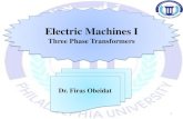 Electric Machines I - Philadelphia University › academics › fobeidat...8 •Transformer Vector Group Dr. Firas Obeidat Faculty of Engineering Philadelphia University . 3 ... in