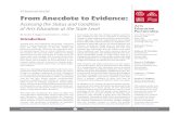 AEP Research and Policy Brief From Anecdote to Evidence...FROM ANECDOTE TO EVIDENCE: ASSESSING THE STATUS AND CONDITION OF ARTS EDUCATION AT THE STATE LEVEL 2 ARTS EDUCATION PARTNERSHIP/NOVEMBER