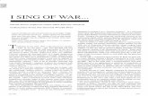 I Sing of War - KWF writings/sing of war web.pdf · porary Boris Blacher was once denounced as undeutsch and volks f remd. Despite the enduring and worldwide success of his Concenante