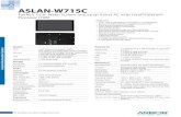 ASLAN-W715C - Integrysintegrys.com/wp-content/uploads/2016/09/ASLAN-W715C_DS_V... · 2014. 11. 18. · ASLAN-W715C Fanless 15.6" Wide-Screen Industrial Panel PCwith Intel®Celeron®