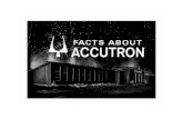 Accutron Facts Facts Booklet.pdfACCUTRON was conceived. developed, designed and manufactured entirely within the organization of the Bulova Watch Company, Inc. It first made its appearance
