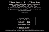 Herbert L. Clarke · Herbert L. Clarke The Complete Collection 423 Studies & Solos for Trumpet, Cornet, Flugelhorn, E Horn, Euphonium, Baritone, E Bass or B Bass Arr.: Bertrand Moren