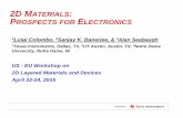 UTEP College of Engineering - 2D MATERIALS ROSPECTS FOR ELECTRONICSengineering.utep.edu/useu2dworkshop/docs/colombo.pdf · 2015. 6. 10. · 04222015-104222015-1 2D MATERIALS: PROSPECTS