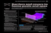 BUILD RIGHT home pools and spasCONSTRUCTION SECTOR ready · Build 166 — June/July 2018 — 31 ... Swimming pool barriers require a building consent. Spa pool covers that comply