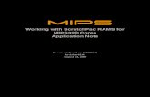 Working with ScratchPad RAMS for MIPS32® Cores Application Note · 2018. 8. 14. · 4 Working with ScratchPad RAMS for MIPS32® Cores Application Note, Revision 02.01 1 Introduction