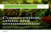 Conservation, crime and communities · case studies of efforts to engage local communities in . ... Boas Hambo is a guide for Conservancy Safaris and a project implementer of the