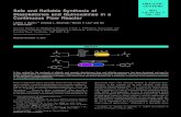 Safe and Reliable Synthesis of Diazoketones and Quinoxalines in …community.dur.ac.uk/i.r.baxendale/papers/OrgLett2011.13... · 2015. 12. 10. · Safe and Reliable Synthesis of Diazoketones
