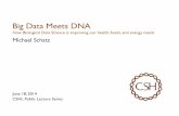 2014.06.18.CSHL Big Data - schatz-lab.orgschatz-lab.org/presentations/2014/2014.06.18.CSHL Big Data.pdf · 6/18/2014  · Big Data Meets DNA How Biological Data Science is improving