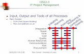 Input, Output and Tools of all Processes1 26/02/2013 18:22:06 Marc Conrad - University of Luton 1 CIS12-3 IT Project Management Input, Output and Tools of all Processes Marc Conrad