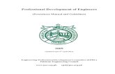 Professional Development of Engineers - PEC Guideline Manual... · 2012. 12. 28. · Professional Development of Engineers (Procedures Manual and Guidelines) 2009 (Updated upto 9th