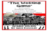 “The Westing Game” · books from 1966 to 1984 when writing secrets about the heirs begin to emerge as the game progresses. Raskin’s hometown in Sam Westing, is in the famous