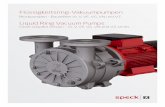 Flüssigkeitsring-Vakuumpumpen - Speck · Liquid ring vacuum pumps are used in many sectors in discontinuous and continuous operation in the three basic processes of extraction, leakage