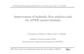 Improvement of hydraulic flow analysis code for APWR ... › ... › papers › Aix_KasaharaCFD.pdffor APWR reactor internals F.Kasahara, S.Nakura, T.Morii, and Y. Nakadai Institute