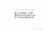 Graham Holdings Company Code of Business Conduct · 30/6/2020  · The Company's assets are to be used exclusively for the Company's business except for minimal personal use authorized