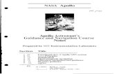 Apollo Astronaut's Guidance and Navigation Course Notesweb.mit.edu/digitalapollo/Documents/Chapter7/gnccoursenotes.pdf · landing phases and rendezvous phases , optical line-of- sight