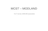 MCST – MODLAND · 2016. 7. 29. · bi-weekly meeting MSWG (Z. Wan, E. Vermote) ... Observed reflectance /Predicted Reflectance Aqua Band 1 Days since 1/1/2002 0.98 1 1.02 1.04 1.06
