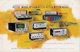 Various test instruments - Sencore 1966...Sencore offersyouachoice;astandard colorgenerator,adeluxesolid stategeneratorandanalyzerora completeTVanalyzerforcoloror B&W.Choosenowfromoneof