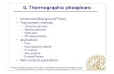 9. Thermographic phosphors · M. Aldén, A.Omrane, M. Richter and G. Särner, “T hermographic phosphors for thermometry: A survey of combustion applications”, Progress in Energy