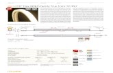 VarioLED™ Flex VENUS family True Color White TV IP67...cable feed for an optimal fixture to fixture overlap. 110 mm (4.33") long cable at both end of the luminaire with IP67 male/female