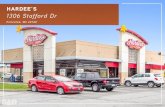 HARDEE’S 1306 Stafford Dr...SM HARDEE’S | 2 FINANCIAL OVERVIEW 1306 STAFFORD DR PRINCETON, WV 24740 PRICE $1,465,000 CAP RATE 6.00% NOI $87,920 PRICE PER SQUARE FOOT $471.06 RENT