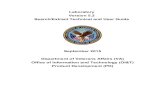 Laboratory Search/Extract Technical and User Guide Laboratory: … · VistA Laboratory Search/Extract Technical and User Guide iv September 2015. Preface . The Veterans Health Information
