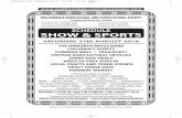 SCHEDULE SHOW & SPORTS - Malhamdale Schedule 2016.pdf · sheep dog trials birds of prey display local crafts and trade stands heavy horse dray farmers’ market cattle & sheep classes