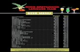 BEER MENU - Ryde Eastwood Leagues Club - Home Booze... · 2020. 4. 1. · BEER MENU Member Guest VB 375ml stubby ... WINE MENU CHARDONNAY Member Guest Rhythem & Rhyme Chardonnay South