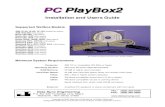 PC PlayBox2 - Data Sync Eng · 2008. 1. 22. · Wurlitzer 3020 (24-select) Wurlitzer 5207 (104-select) Wurlitzer 5210 (200-select) Wurlitzer 5220 (200-select) Wurlitzer 5225 (100-select)