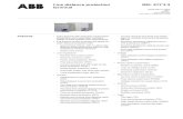 ABB › public › c1256d32004634bac...- Monitoring of DC analogue measure-ments - Increased measuring accuracy • Additional logic function blocks • Hardware - 18 LEDs for extended