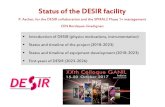 P. Ascher, for the DESIR collaboration and the SPIRAL2 Phase 1+ … · 2017. 11. 28. · P. Ascher, for the DESIR collaboration and the SPIRAL2 Phase 1+ management CEN Bordeaux-Gradignan