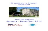St Andrew’s Church...St. Andrew’s, Alwalton Annual Parochial Church Meeting Tuesday 21 April 2015 at 7.30pm Annual Parish Meeting Election of Church Wardens Annual Parochial Church