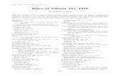 INDEX TO VOLUME 111, 1999sora.unm.edu/sites/default/files/journals/wilson/v111n04/... · 2015. 3. 4. · Wilson Bull., 111(4), 1999, pp. 610-630 Index to Volume 111, 1999 By Kathleen
