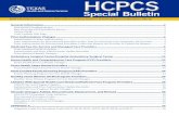 HCPCS - TMHP · 2020. 8. 22. · Code Updates Web Page ... 1 99090 MCD, CSHCN W D5281 CSHCN W D9940 CSHCN TOS = Type of service, CSHCN = Prior authorization required for the CSHCN