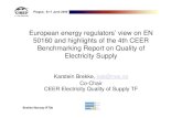 European energy regulators’ view on EN 50160 and highlights of the 4th CEER ... · 2018. 9. 10. · – Joint effort by CEER and FSR • 4th CEER Benchmarking Report on Quality